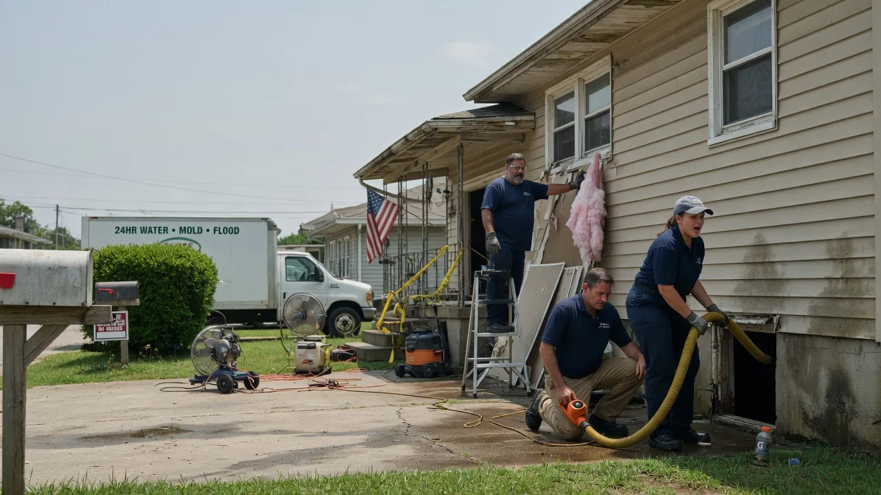 Water Damage Repair in Harmony, IN near me